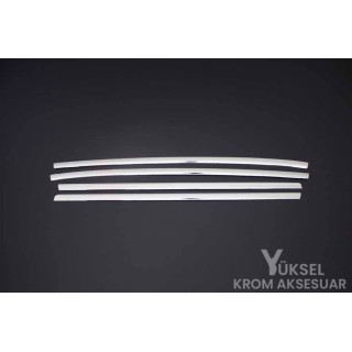 Peugeot 208 Krom Cam Çıtası 2012-2019 Uyumlu