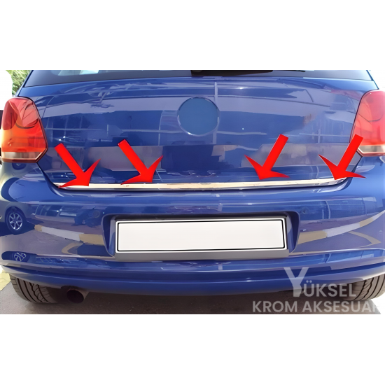 Volkswagen Polo Krom Bagaj Alt Çıtası 2009-2017