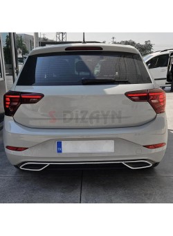 Volkswagen Polo Krom Paslanmaz Egzoz Difizörü 2021 Üzeri 