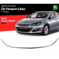 Opel Astra J Krom Ön Tampon Çıtası 2012 Üzeri 