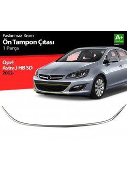 Opel Astra J Krom Ön Tampon Çıtası 2012 Üzeri 