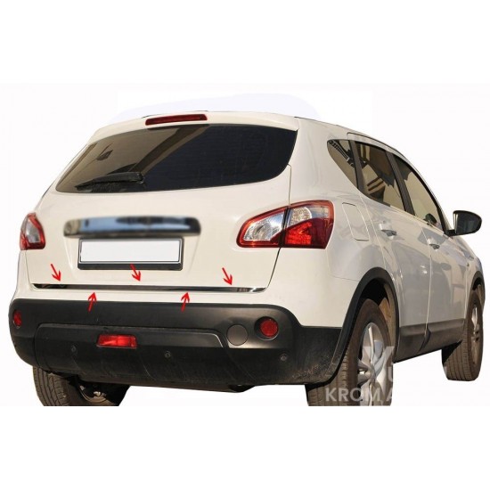 Nissan Qashqai Krom Bagaj Alt Çıtası 2007-2010