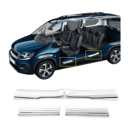 Fiat Doblo Krom İç Kapı Eşiği 4 Parça 2022 Üzeri Uyumlu Fiat Doblo Krom İç Kapı Eşiği 4 Parça 2022 Üzeri Uyumlu