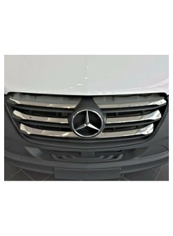 Mercedes Sprinter W907 Krom Panjur 2018 Üzeri Uyumlu 