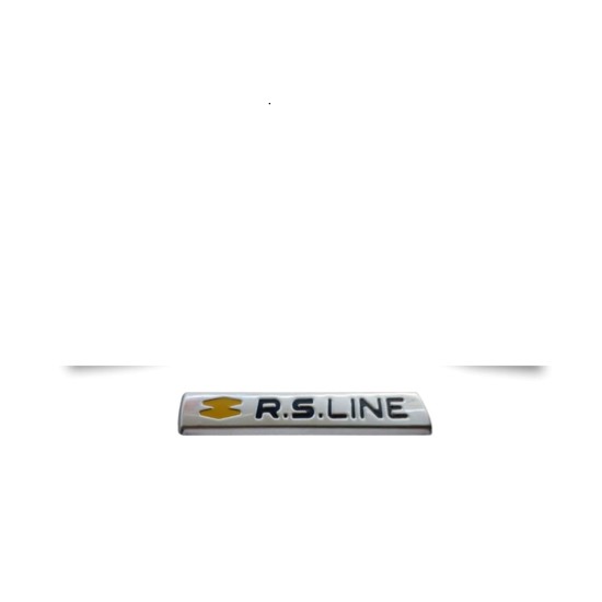 Renault Clio 5 Rs Line Bagaj Kapağı Logosu 2019 Üzeri Uyumlu
