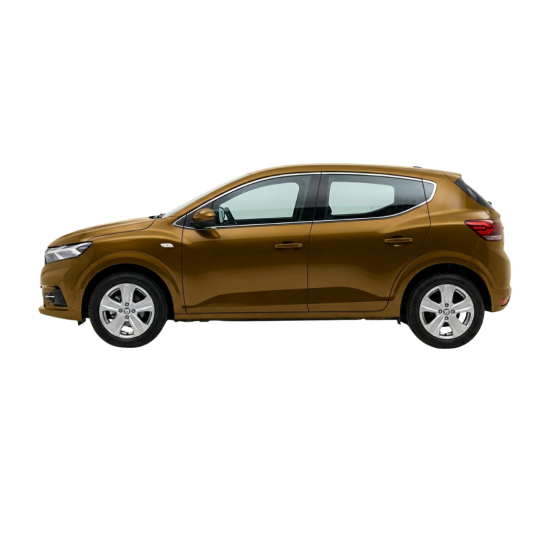 Dacia Sandero Krom Cam Çerçeve Tam Tur 2021 Üzeri Dacia Sandero Krom Cam Çerçeve Tam Tur 2021 Üzeri