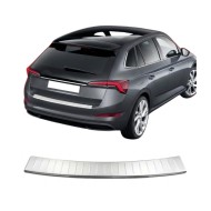 Skoda Scala Krom Arka Tampon Eşiği 2019 Üzeri Uyumlu Paslanmaz Çelik Skoda Scala Krom Arka Tampon Eşiği 2019 Üzeri Uyumlu Paslanmaz Çelik