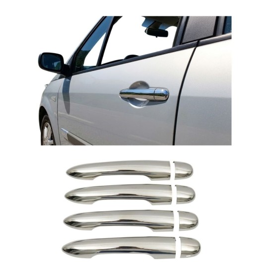 Renault Scenic Krom Kapı Kolu 2003-2009 Uyumlu 