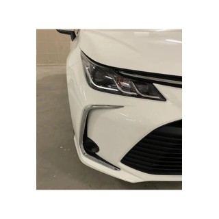 Toyota Corolla Krom Sis Çerçevesi 2019 Üzeri Uyumlu Toyota Corolla Krom Sis Çerçevesi 2019 Üzeri Uyumlu