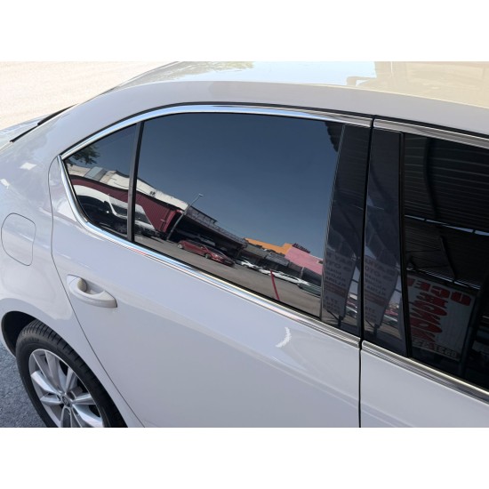 Skoda Octavia A7 Krom Cam Çerçeve Nikelajı 2013-2019 Skoda Octavia A7 Krom Cam Çerçeve Nikelajı 2013-2019