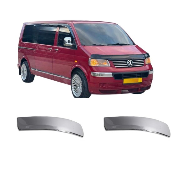 Volkswagen Transporter T5 Krom Ön Tampon Kaşı 2003-2010 