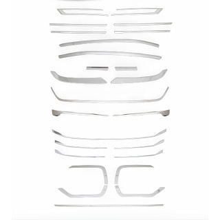 Volkswagen Transporter T6.1 Krom Ön Panjur Seti 2020 Üzeri Uyumlu