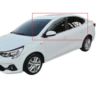 Renault Taliant Krom Cam Çerçevesi Tam Tur 16 Parça