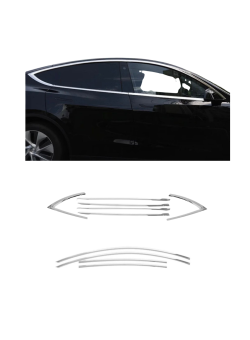 Tesla Krom Cam Çerçeve Tam Tur 2020-2024 Uyumlu 
