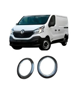 Renault Trafic Krom Sis Çerçevesi 2014-2021 Uyumlu 