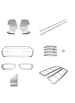 Ford Transit 2019 Üzeri Krom Set 