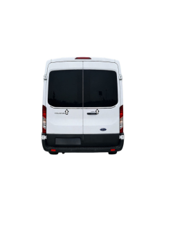 Ford Transit Krom Arka Cam Alt Çıtası 2014-2026 Uyumlu 