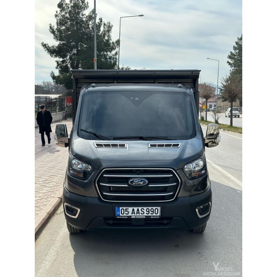 Ford Transit Krom Ön Panjur 2019 Üzeri 4 Parça