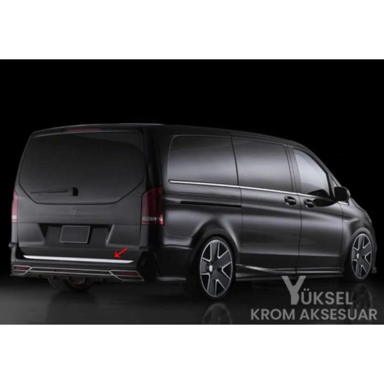 Mercedes Vito W447 Krom Bagaj Alt Çıtası 2014