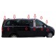 Mercedes Vito W447 Krom Cam Çerçeve Nikelajı Tam Tur Kısa Şase