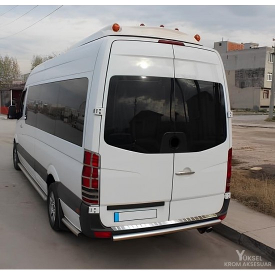 Mercedes Sprinter W906 Krom Arka Tampon Eşiği 2006-2018