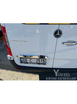 Mercedes Sprinter W907 Krom Bagaj Çıtası 2018 Üzeri 