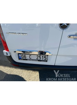 Mercedes Sprinter W907 Krom Bagaj Çıtası 2018 Üzeri 