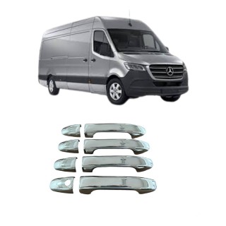 Mercedes Sprinter W907 Krom Kapı Kolu 2018 Üzeri Mercedes Sprinter W907 Krom Kapı Kolu 2018 Üzeri