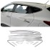 Hyundai İx35 Krom Cam Çerçeve Tam Tur 2010-2015 Uyumlu 