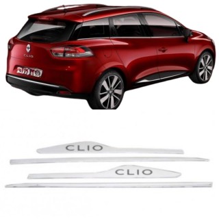 Renault Clio 4 Sport Tourer Krom Yazılı Yan Kapı Çıtası 2012-2019 Renault Clio 4 Sport Tourer Krom Yazılı Yan Kapı Çıtası 2012-2019