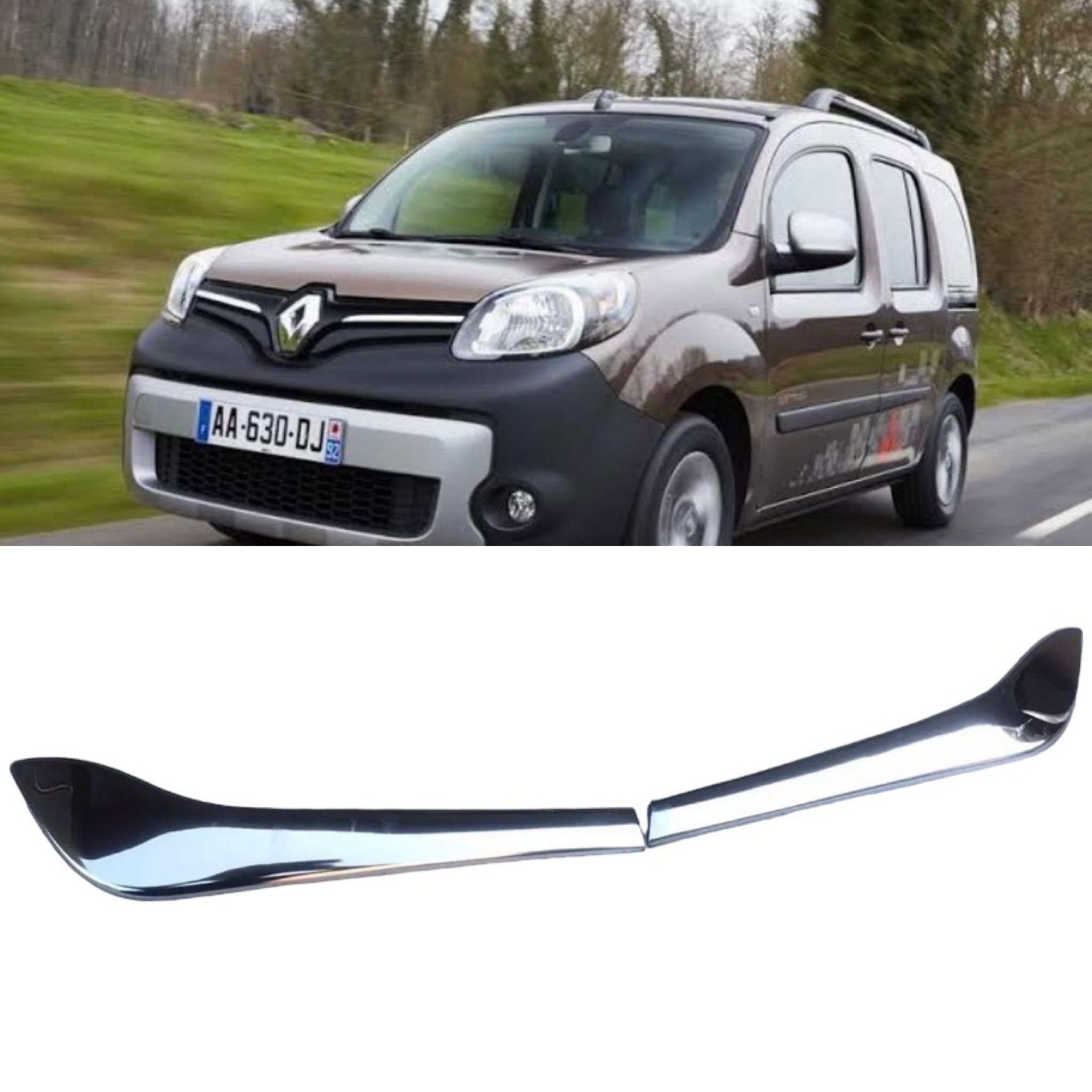 Renault Kangoo Krom Ön Panjur 2013 -